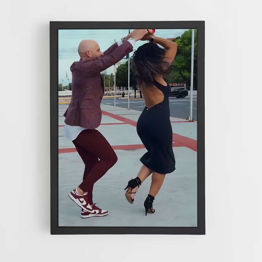 Poster Ataca alemana ambiante – affiche Danse (vue 2)